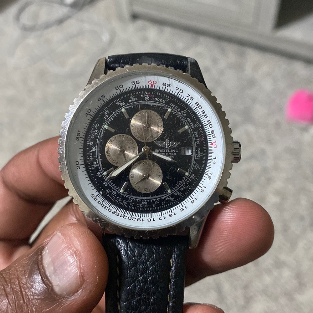 vintage Breitling special edition navitimer heritage